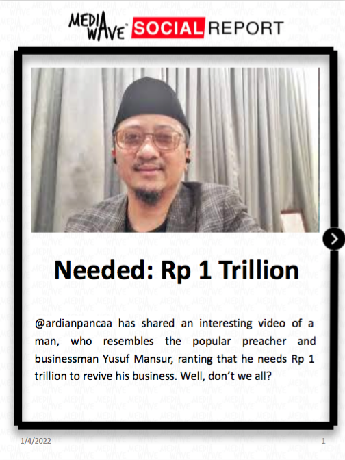 Ustadz Yusuf Mansurs Ranting In A Viral Video Saying He Needs A Lot